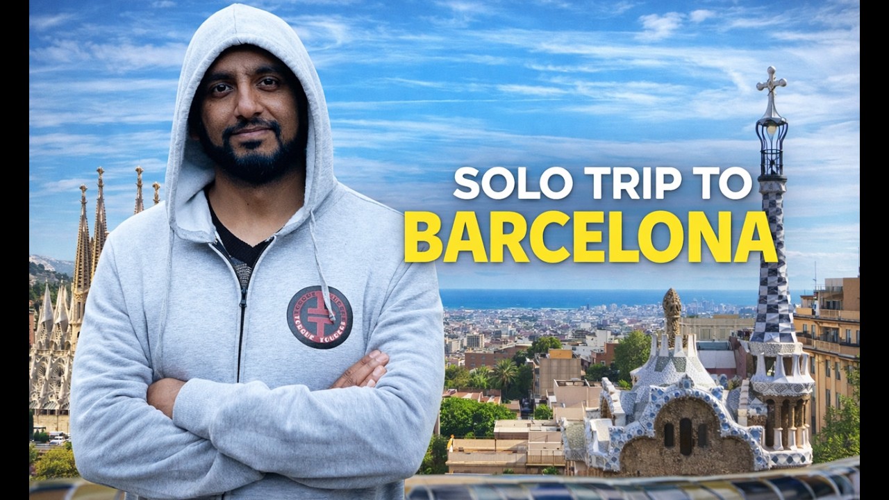 Solo Trip || What to see in Barcelona Spain || Torque Tourer