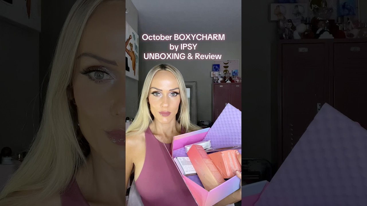 Октябрьский BOXYCHARM от Ipsy: распаковка, обзор и примерка #ipsy #boxycharm #giftedbyipsy