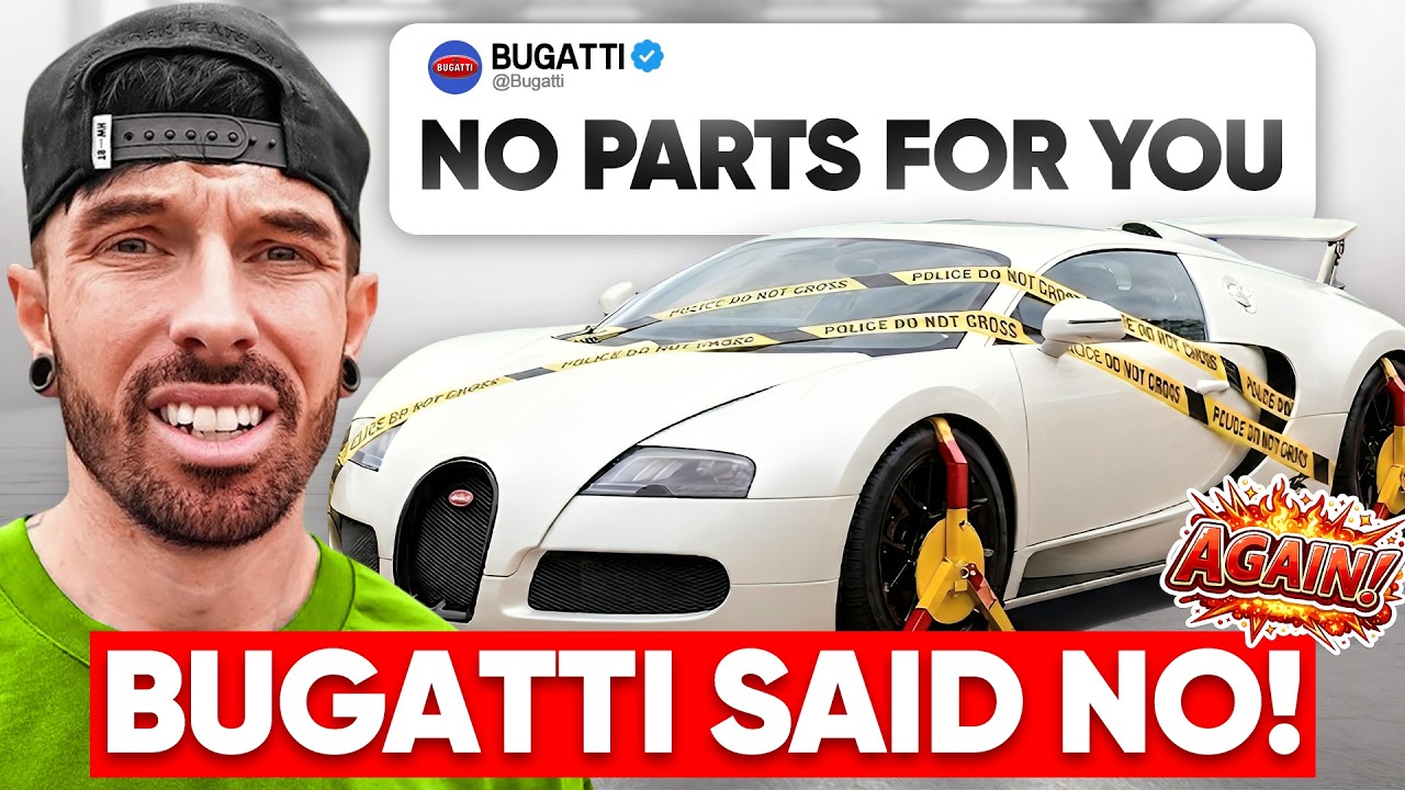 Соперничество Мэта Армстронга и Bugatti только ухудшилось после переделки Veyron.