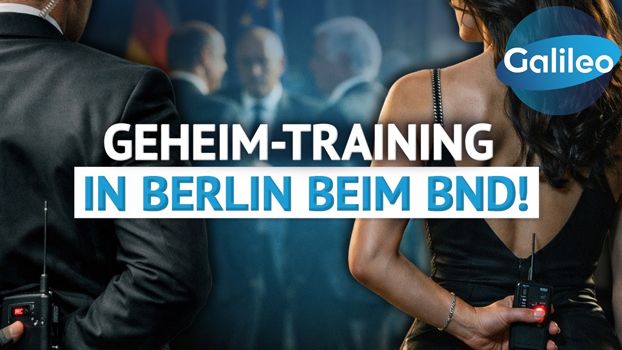 Alles geheim! So wird man Agent und Spionin beim BND! | Galileo