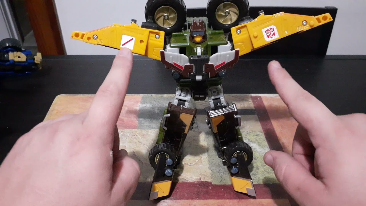 How to Transform 2004 Transformers Energon Cliffjumper