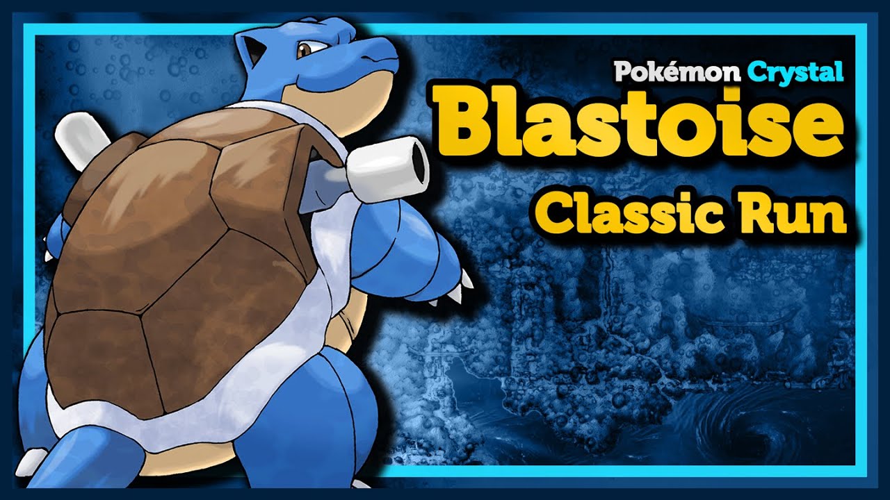 Только BLASTOISE :: Классический забег :: Одиночное испытание Pokémon Crystal