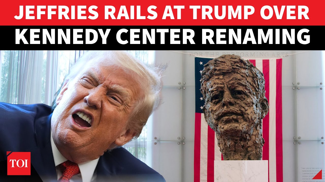 ‘Are You Kidding Me?’: Fuming Jeffries Calls Out Trump 'Sycophants' On Kennedy Center Renaming