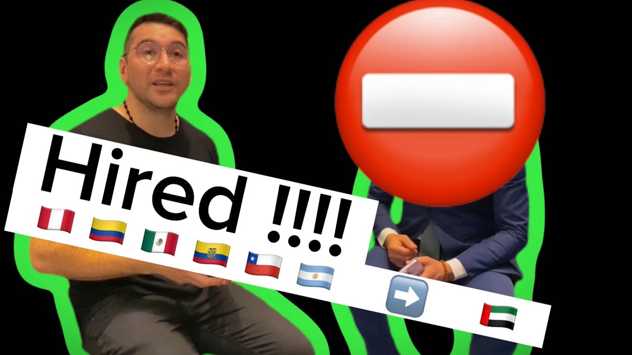 Un reclutador nos cuenta que debemos saber para aplicar a trabajos en Medio Oriente !