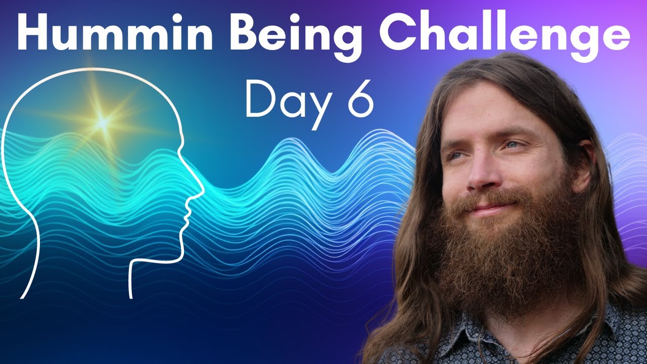 Day 6 Hummin Being Challenge | Vibrating The Tongue For DIY Sound Healing & Stress Relief 