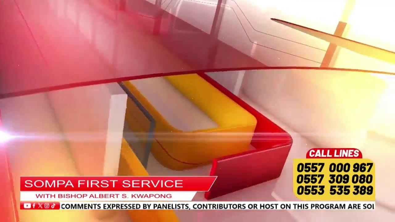 SOMPA FIRST SERVICE WITH BISHOP ALBERT  SACKEY KWAPONG LIVE ON SOMPA 93.1FM/TV  || 23-01-26