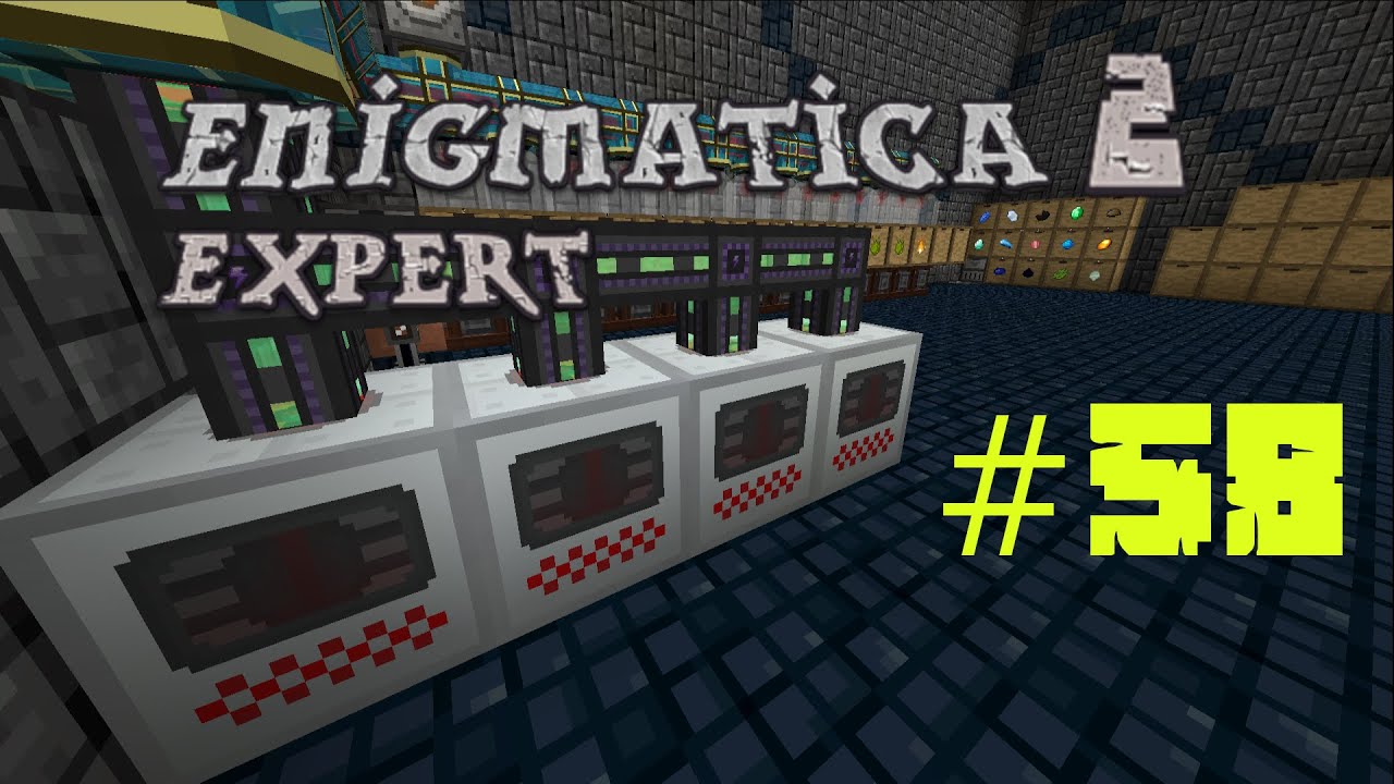 Minecraft 1.12.2 Enigmatica 2 Expert Mode Skyblock #58 Ulepszenia zdobywania UU-Matter