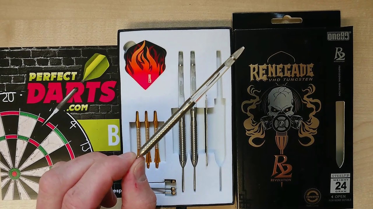 The One80 darts R2 range demonstration from Perfectdarts.com