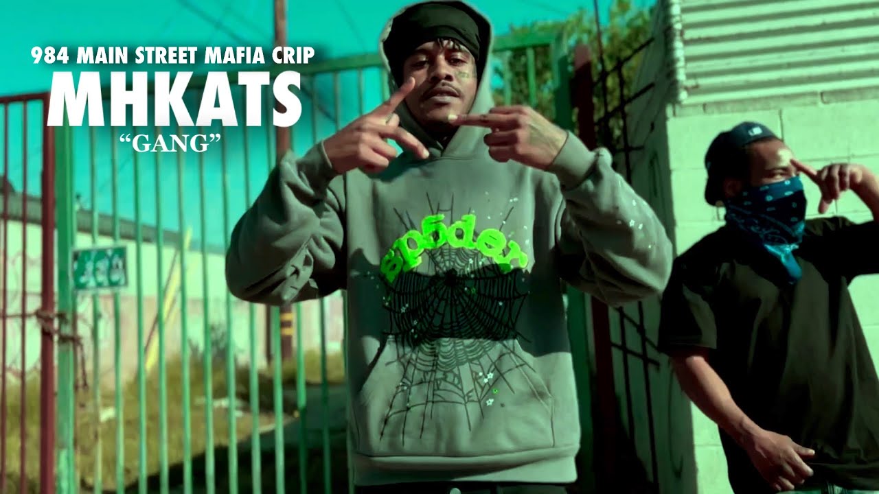 Main Street Mafia Crip | Mhkats - “Gang” (Music Video Exclusive) #trending #viralvideo