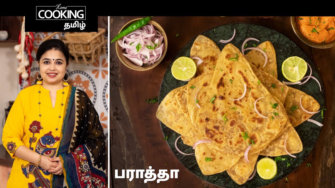 பராத்தா | Plain Paratha In Tamil | Paratha Recipe | Soft Paratha | Breakfast Recipes | Easy Recipes