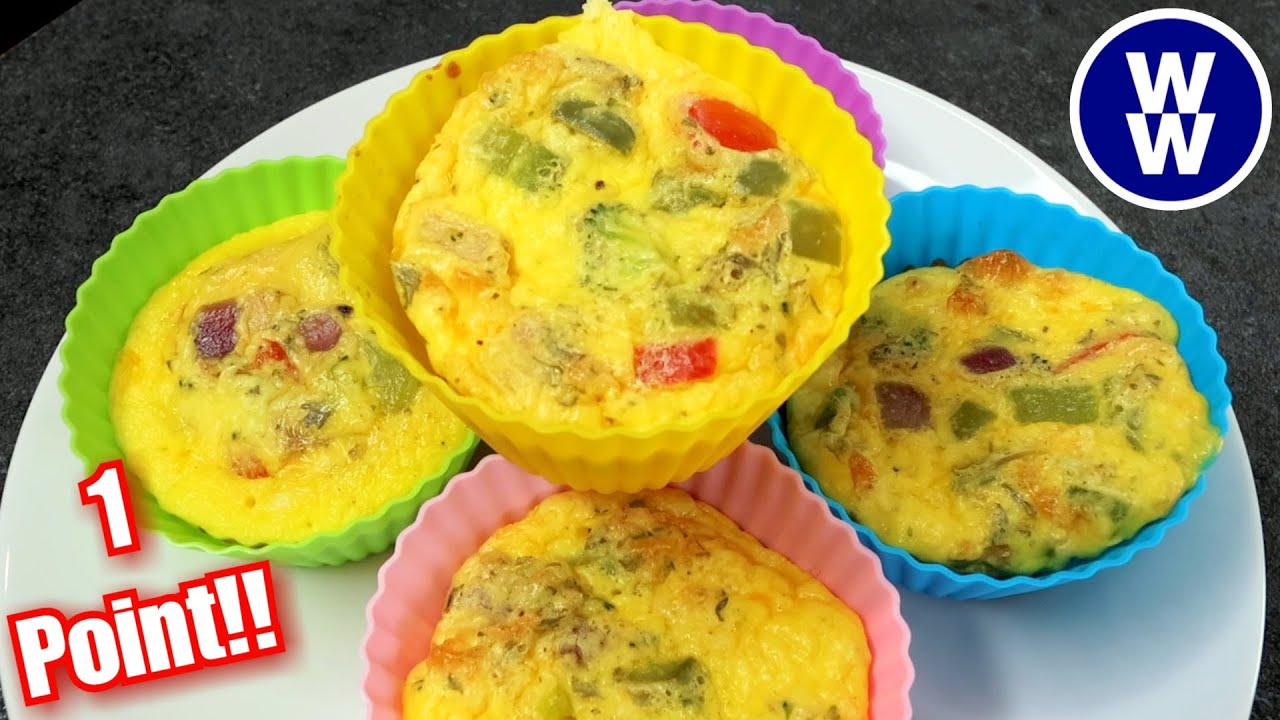 EASY Cottage Cheese Egg Bites🥚🧀 High Protein Low Carb Breakfast Prep | Weight Watchers  Recipe | WW