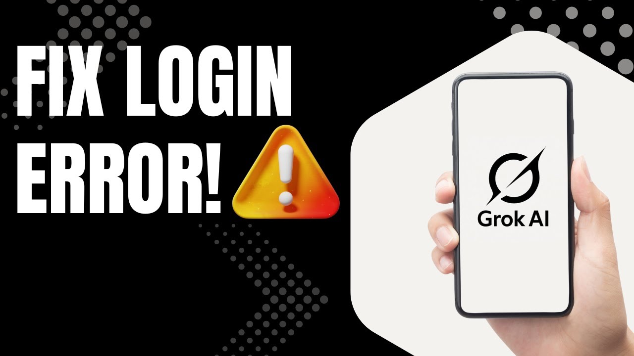 Fix &ldquo;Unable to Sign Into Grok AI&rdquo; Fast! | Grok Login Error Solution (Step-by-Step)