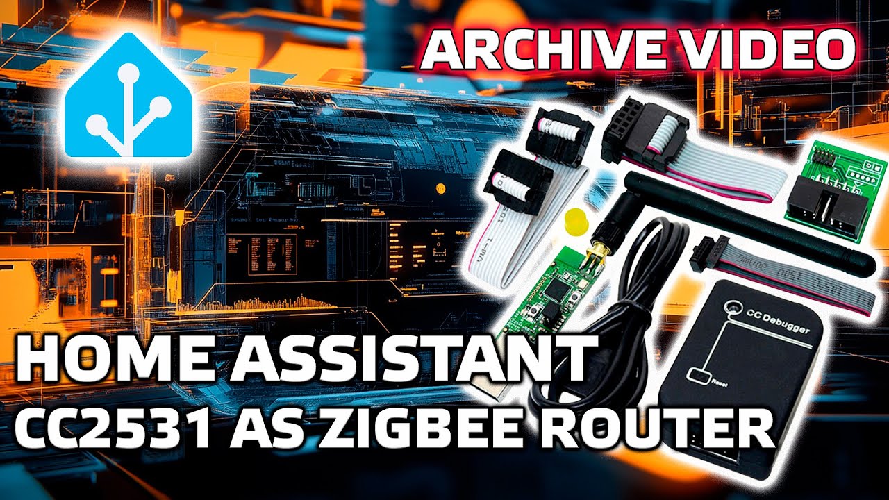 Home Assistant. АРХИВ. USB Zigbee стик CC2531 - прошиваем в zigbee роутер