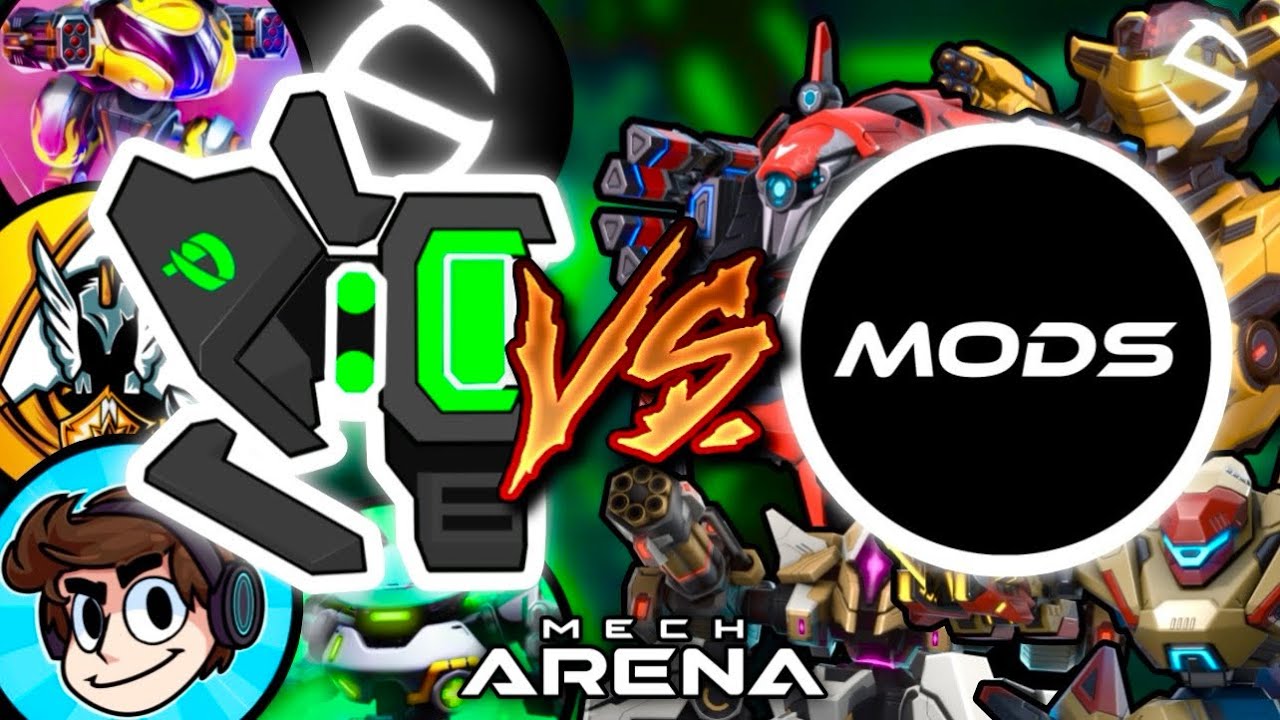 OFFICIAL Content Creators vs OFFICIAL Moderators | Mech Arena