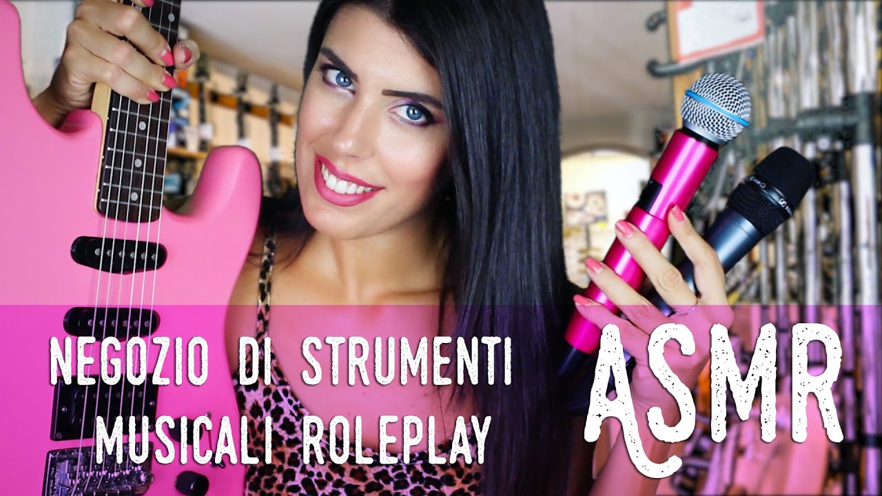 ASMR ita - 🎸 NEGOZIO DI STRUMENTI MUSICALI • ROLEPLAY (Soft Spoken)