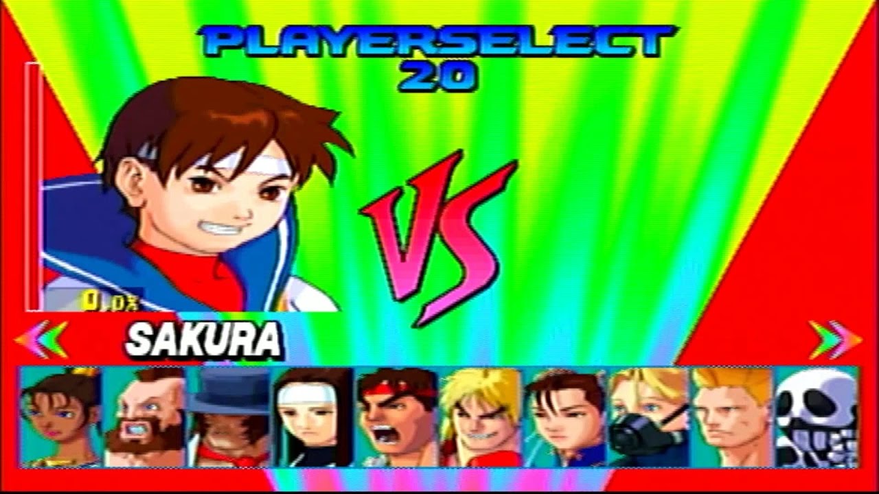 Street Fighter EX | Sakura Kusagano