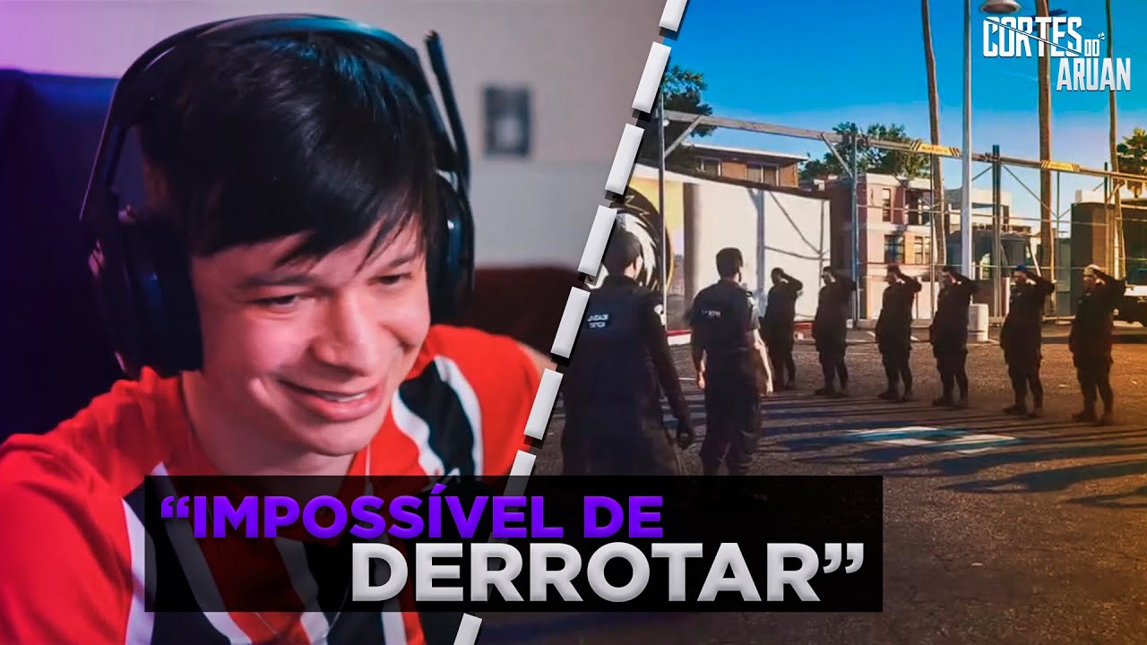 ARUAN REAGE AO TRAILER DA NOVA TÁTICA DO CDA (CIDADE ALTA) - Cortes do Aruan