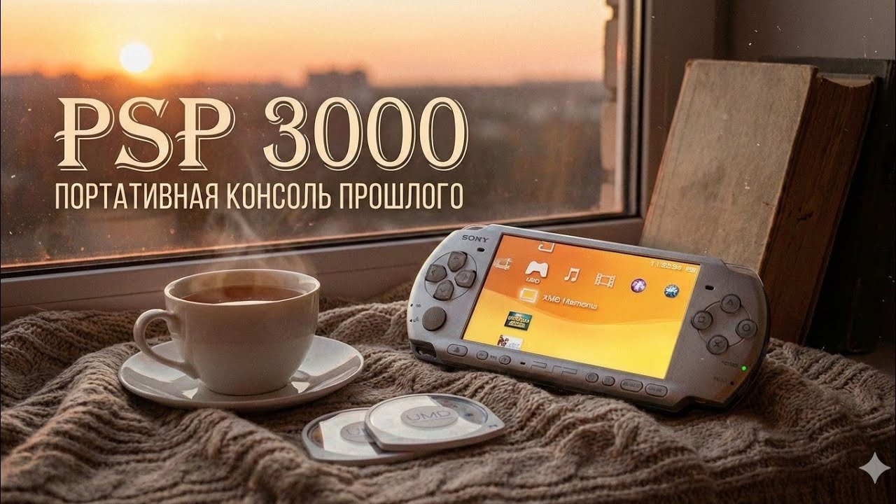 PlayStation Portable 3000 - Портативная консоль прошлого