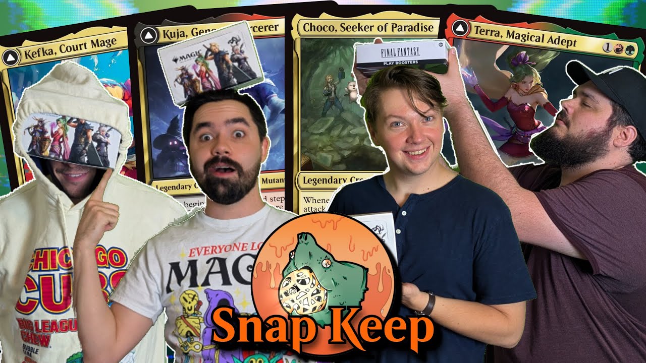 Final Fantasy Boxing League Commander! | Choco vs Terra vs Kuja vs Kefka | #mtg