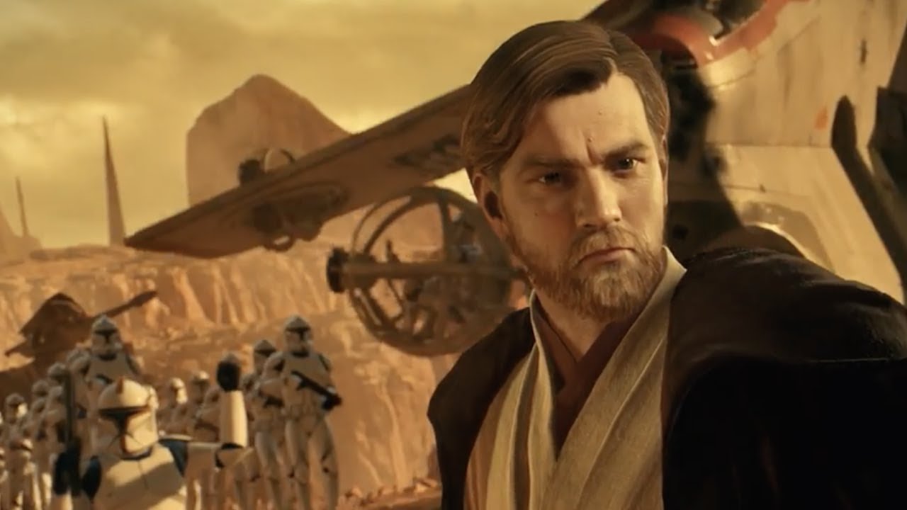 Obi-Wan Kenobi Gameplay Trailer Geonosis Star Wars Battlefront II