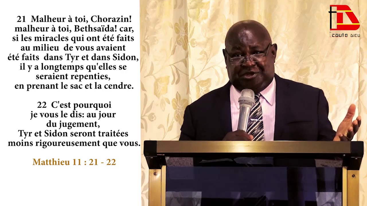 Guérison de L'aveugle de Betsaida (Prophète BOWAO V.)