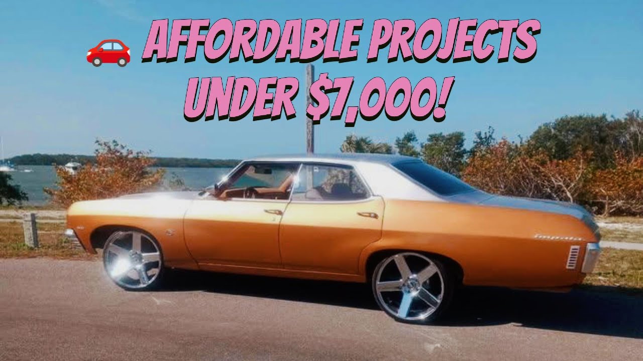🚗 5 Classic Cars For Sale By Owner &ndash; Affordable Projects Under $7,000!