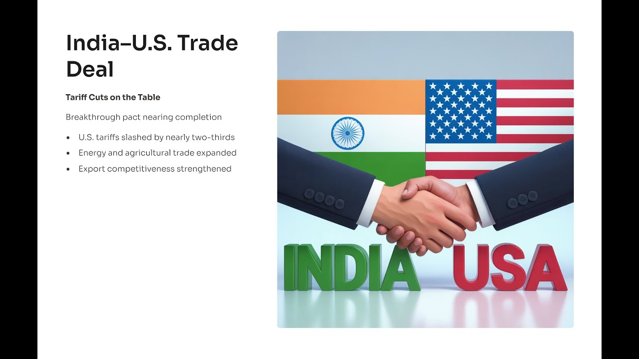 22nd October 2025 | India&ndash;U.S. Trade Deal, RBI Update, Champions League Results | Top 10
