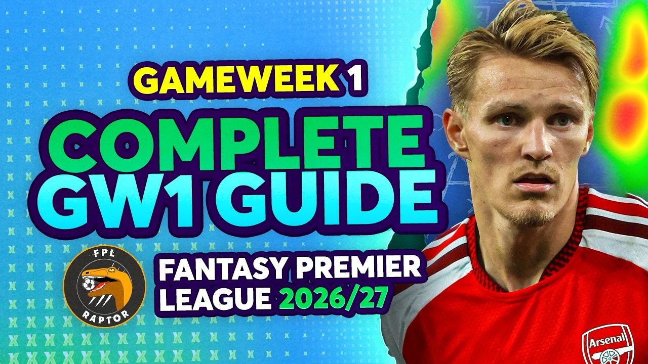FPL GW1 COMPLETE GUIDE 🚨 | BEST CHEAP MIDFIELDER? 🤔 | Fantasy Premier League Tips 2026/27