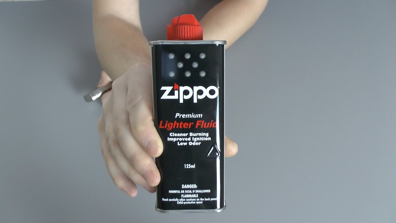 Правильная заправка зажигалки Zippo