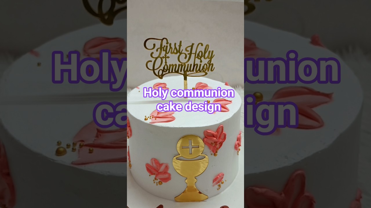 first holy communion cake 