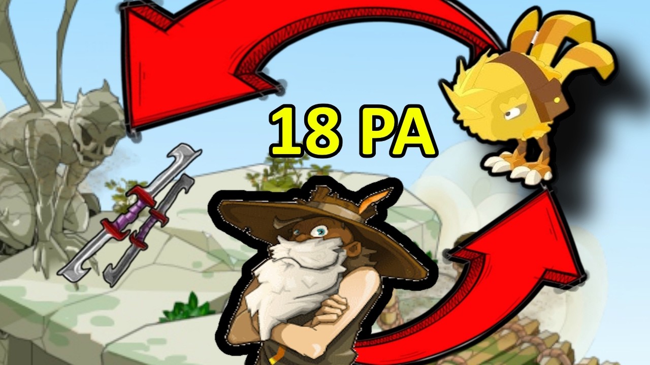 ENU 18 PA TABI DAGUES ADOU - PVP DOFUS RETRO