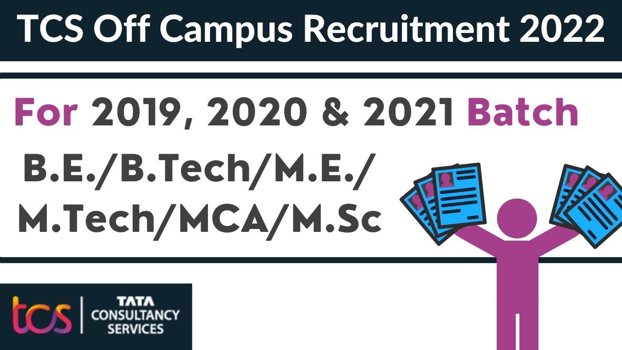 TCS Off Campus Recruitment Drive 2022