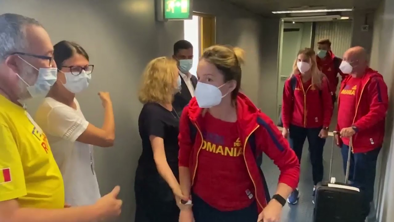 Ana Maria Popescu a refuzat să răspundă la salutul ministrului Sportului Eduard Novak