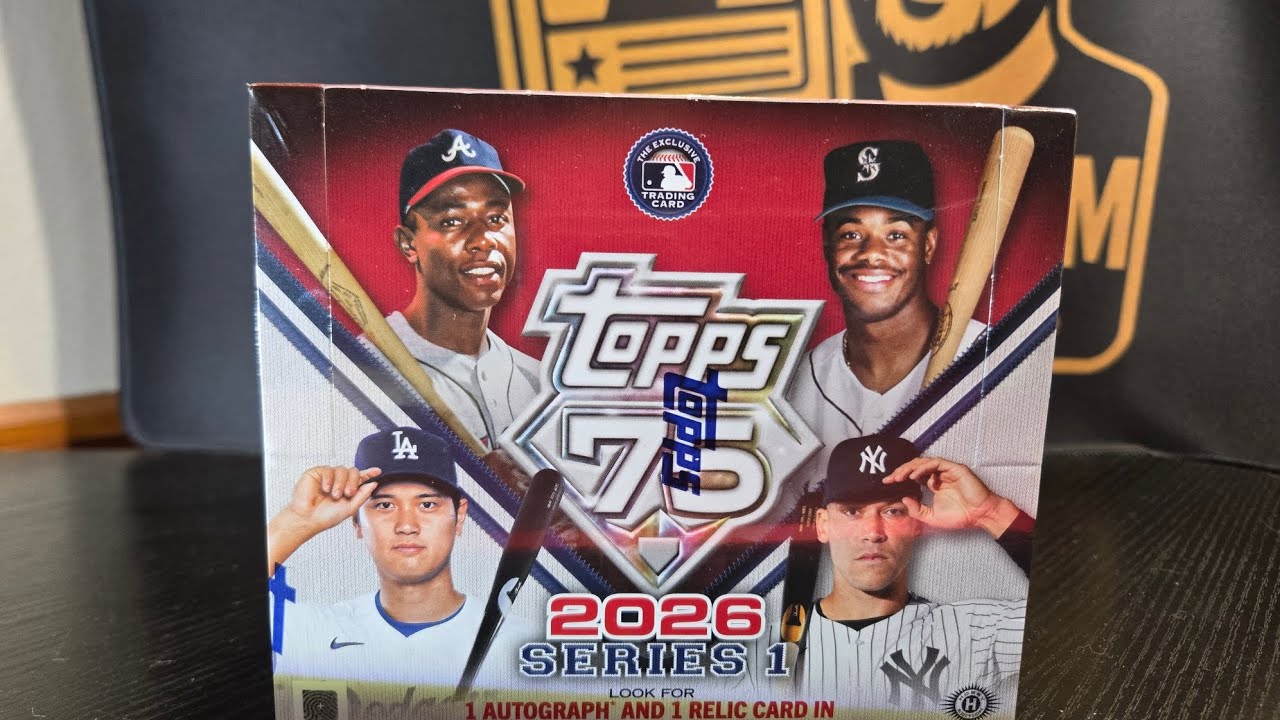 2026 Topps Baseball Series 1 🔥⚾️🔥Jumbo Hobby Box🔥⚾️🔥Flagship Release Day🔥🎉🔥