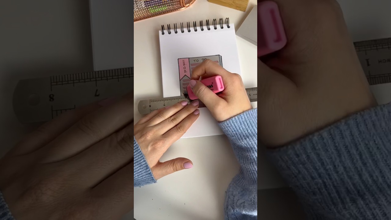 Motivation 🥳 Draw your own to-do list 📖 Be better organized 🫶🏻