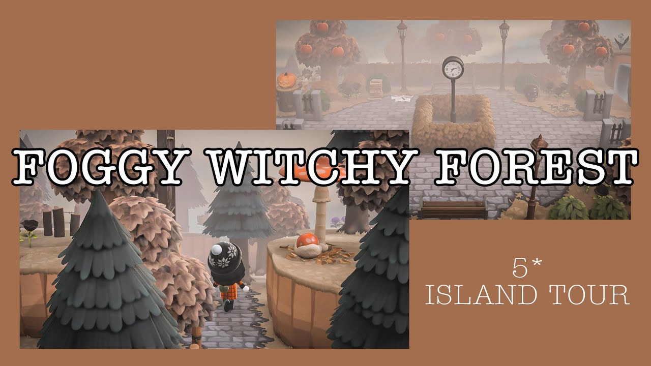 FOGGY AUTUMN ISLAND TOUR | Animal Crossing New Horizons 5* Island