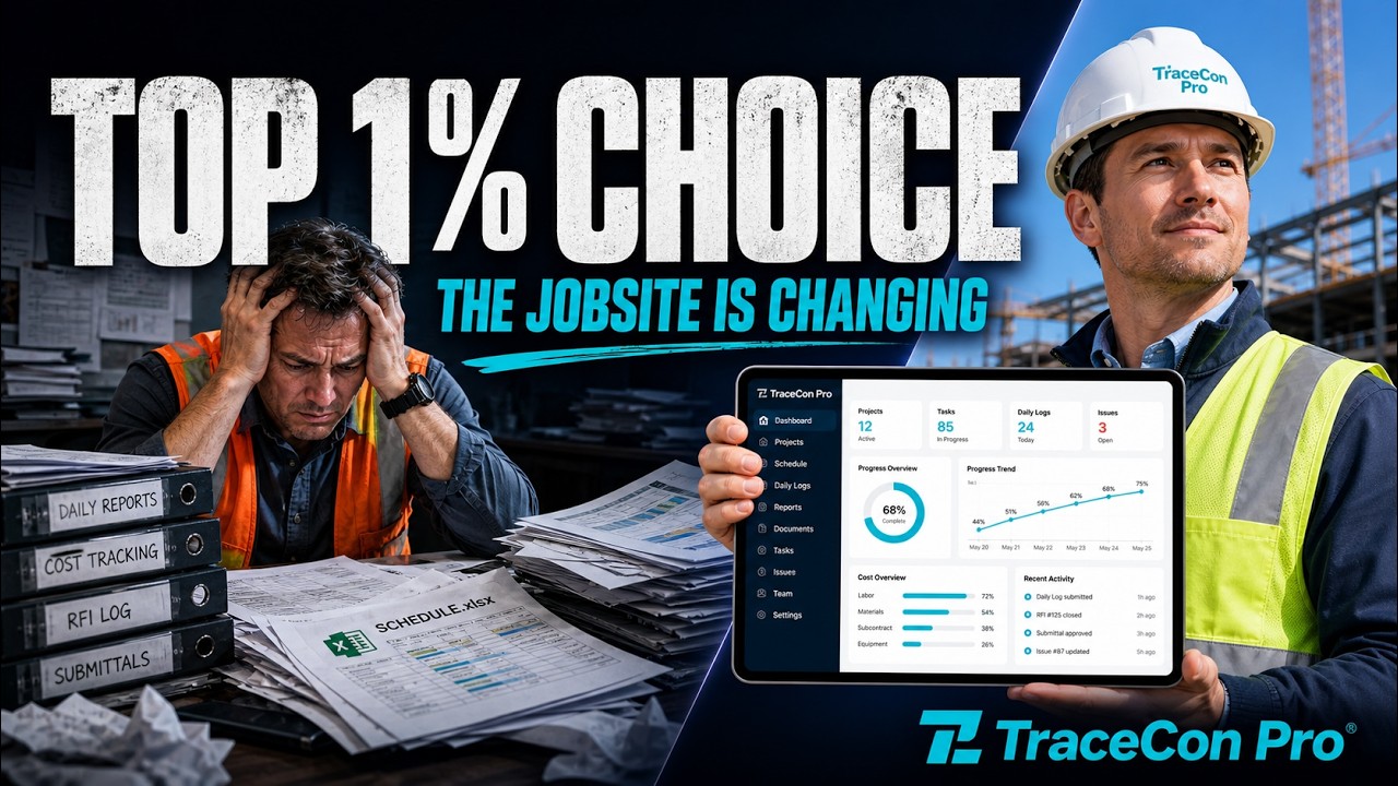 TraceCon Pro &mdash; Smart Jobsite Tracking Solution