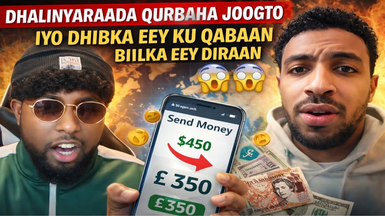 DHALINYARADA QURBAHA JOOGTO IYO DHIBKA EEY KU QABAAN BIILKA EEY DIRAAN 😳😳🤯