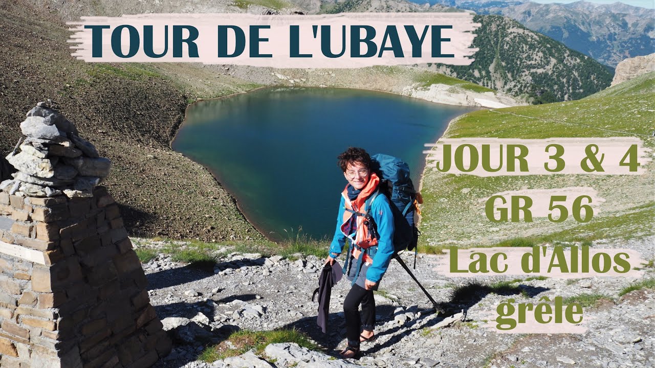 Tour de l'Ubaye en solo : jours 3 & 4 (GR 56, bivouac, lac d'Allos, grêle)