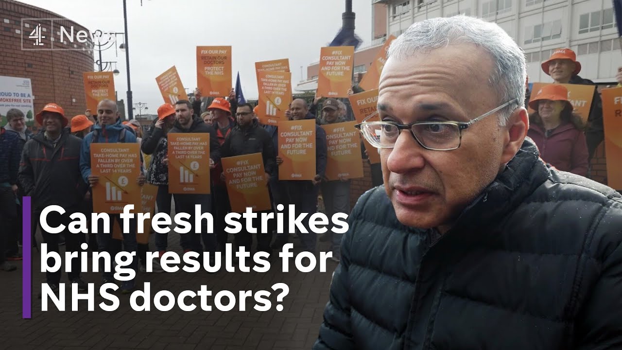 NHS strikes: consultants and junior doctors coordinate action in England