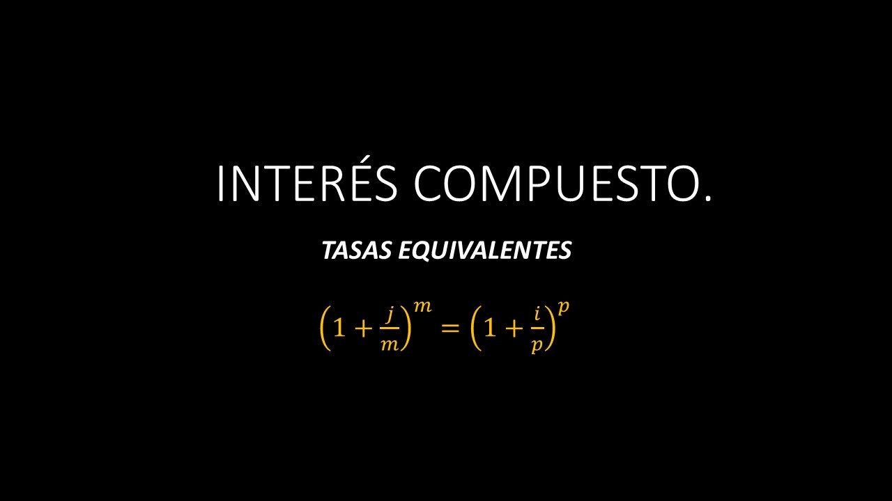 21. EQUIVALENCIA TASAS NOMINALES.