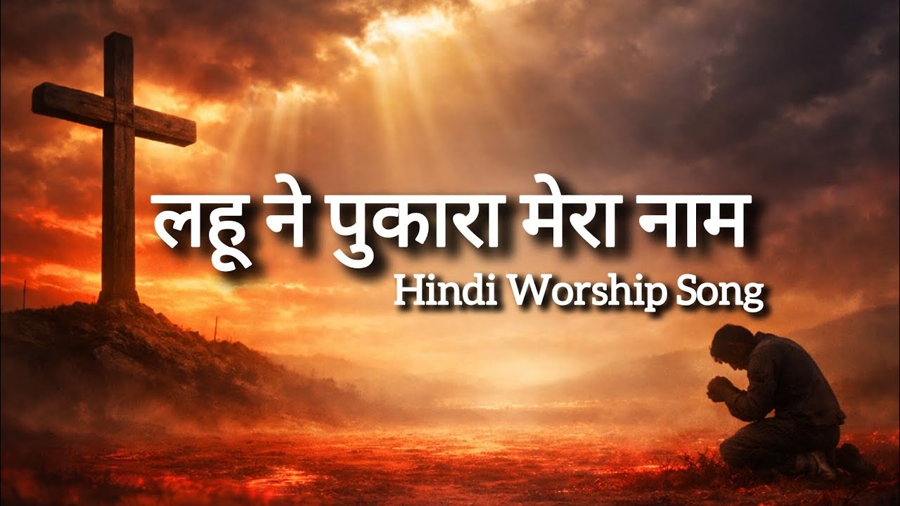 लहू ने पुकारा मेरा नाम | Hindi Worship Song | Lyrical Song | Prayer Song 