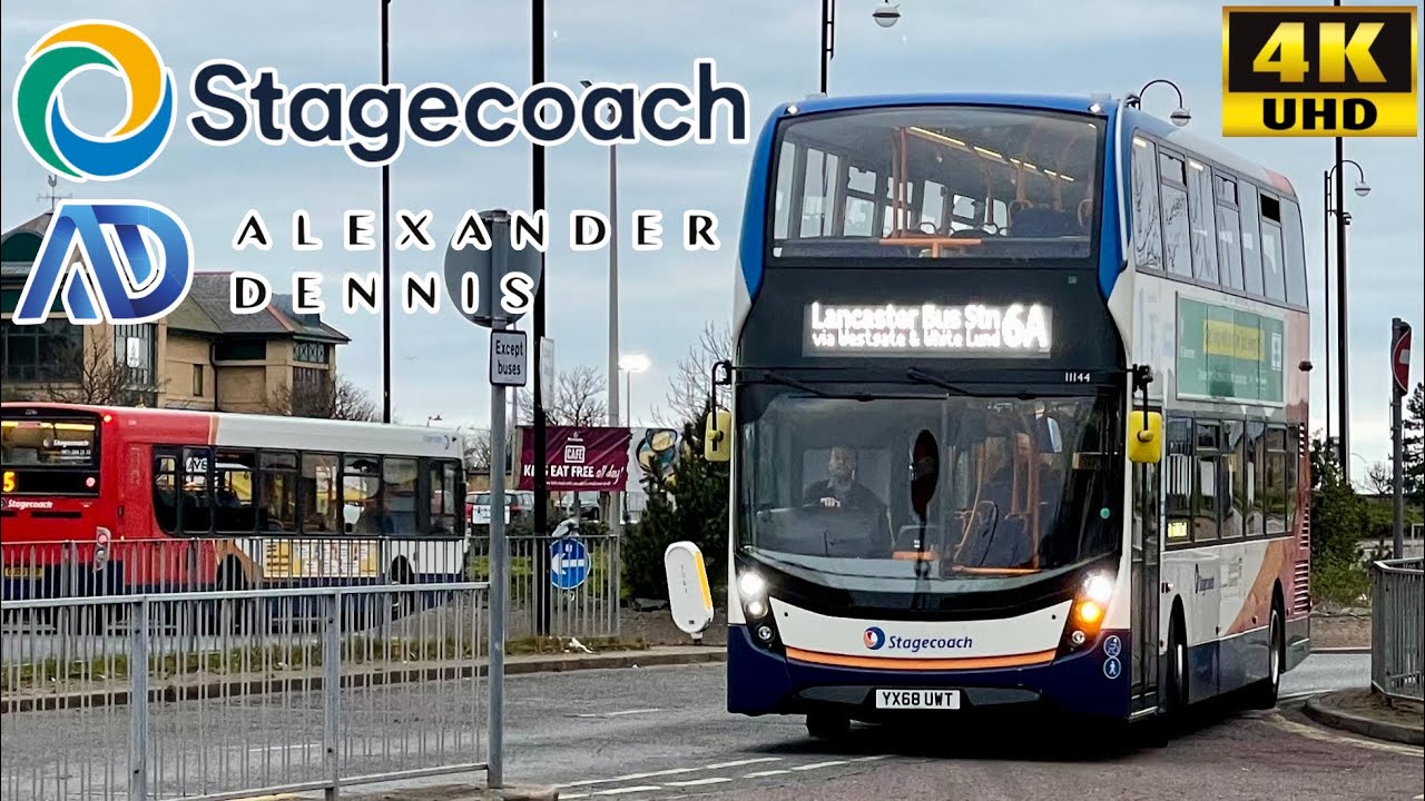 [Stagecoach Cumbria: 6A Morecambe to Lancaster via Westgate, White Lund, Salt Ayre] ADL Enviro400MMC