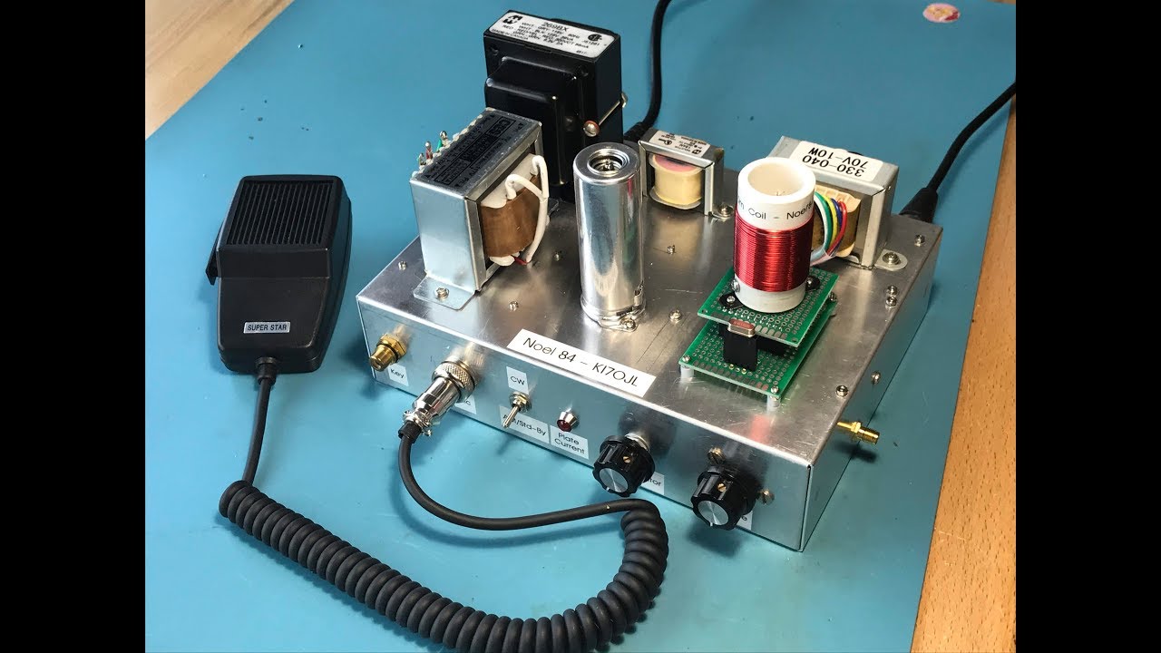 Homebrew: "Noel 84", a single-tube CW & AM Transmitter, May 7 - Jun 17, Sep 1 - Nov 21, 2018