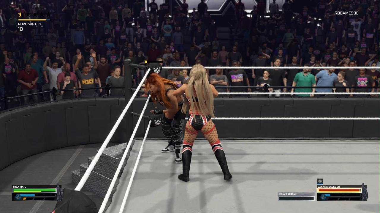 Thea Hail VS Jakara Jackson (WWE2K25 Week Fourteen Universe Mode)