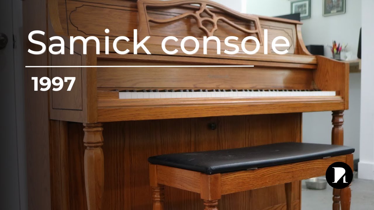 1997 Samick upright piano