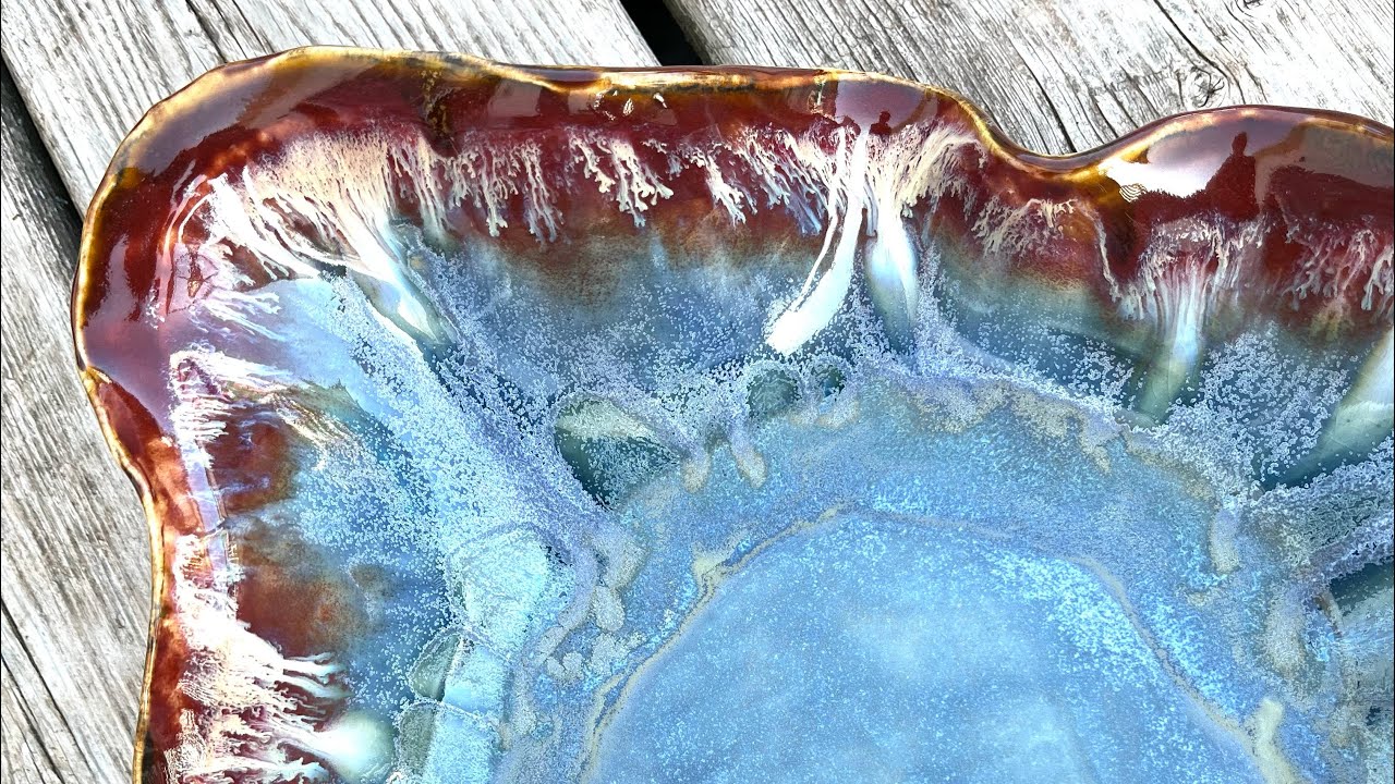 June pottery Kiln opening with coyote, amaco,  mayco and studio glazes, green glaze recipe