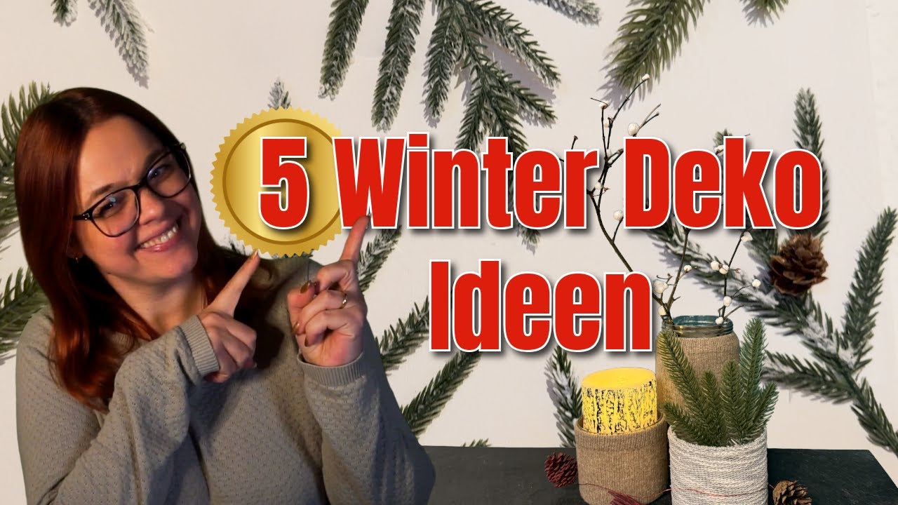 Winter nach Weihnachten - 5 neue DIY Winterdeko Ideen für 2026
