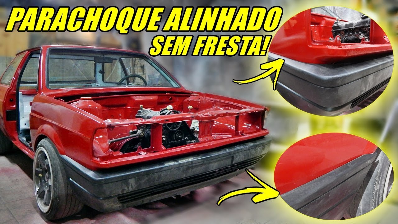 COMO INSTALAR PARACHOQUE GOL VOYAGE QUADRADO RENTE A LATA (
