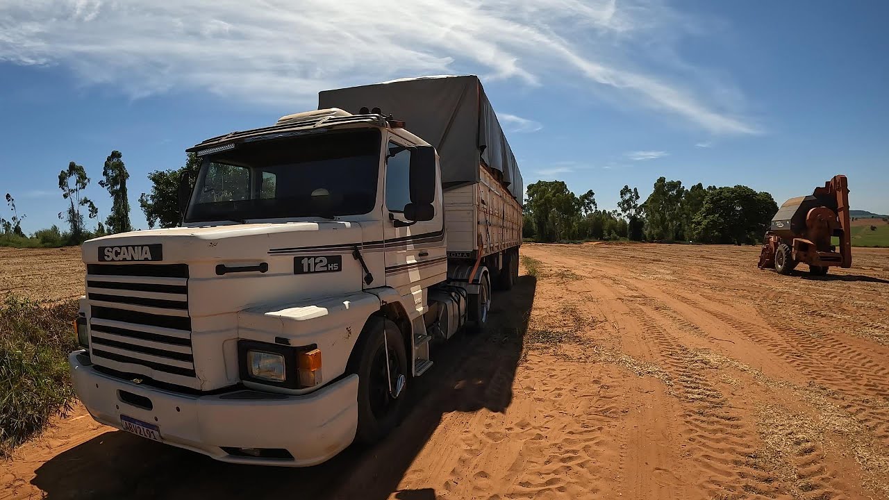 O Último frete do Scania 112 antes do casório....